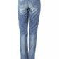 Chic Blue Regular Fit Denim Elegance
