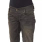 Sleek Black Washed Effect Jeans