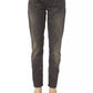 Sleek Black Washed Effect Jeans