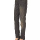 Sleek Black Washed Effect Jeans