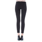 Elegant Black Skinny Pants with Zip Closure