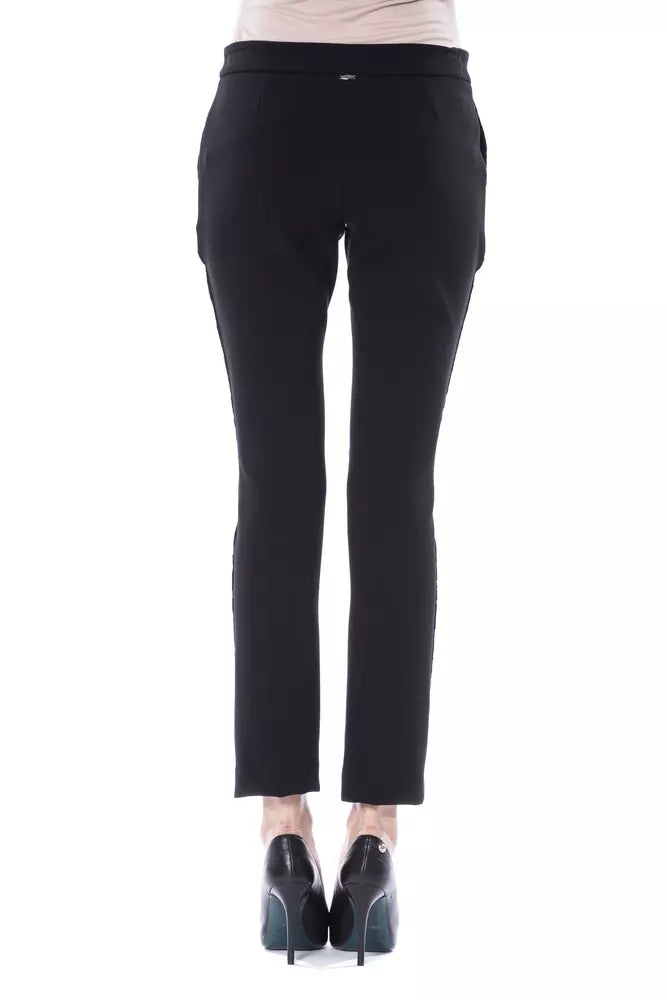 Elegant Slim Fit Patterned Pants