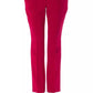 Chic Fuchsia Slim Fit Trousers