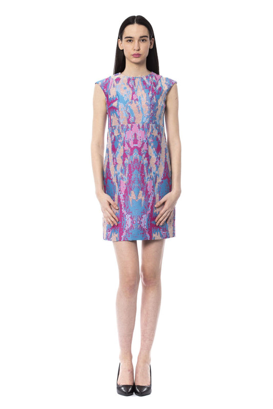 Elegant Sleeveless Patterned Dress
