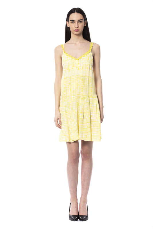 Yellow Viscose Dress