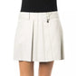 Chic Tulip Gray Cotton-Blend Skirt