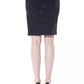 Chic Black Tulip Short Skirt
