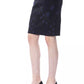 Chic Black Tulip Short Skirt
