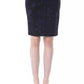 Chic Black Tulip Short Skirt