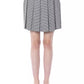 Chic Monochrome Tulip Skirt