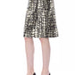 Elegant Gold Tube Short Skirt