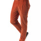 Elegant Orange Regular Fit Trousers
