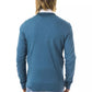 Elegant Teal Long Sleeve Cardigan
