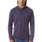 Violet Long Sleeve Polo With Chest Pocket