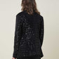 Sequin Embrace Long Sleeve Blazer