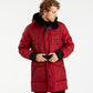Iconic Original Pink Parka for the Stylish Man