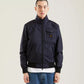 Sleek Nylon Men's Zip Jacket – Side & Breast Pockets
