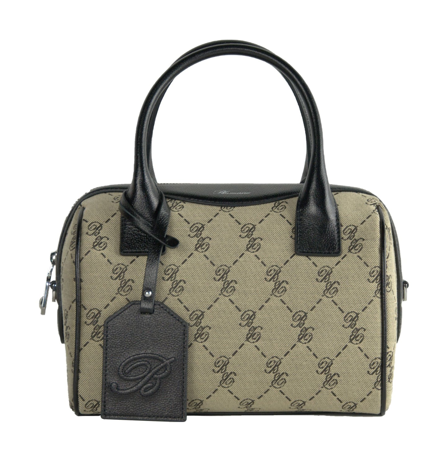 Beige Emma Small Bowling Bag