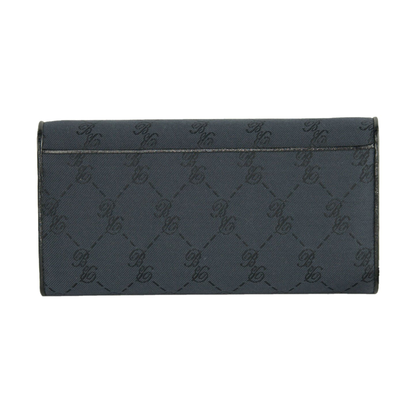 Elegant Black Cotton Blend Pochette