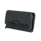 Elegant Black Cotton Blend Pochette