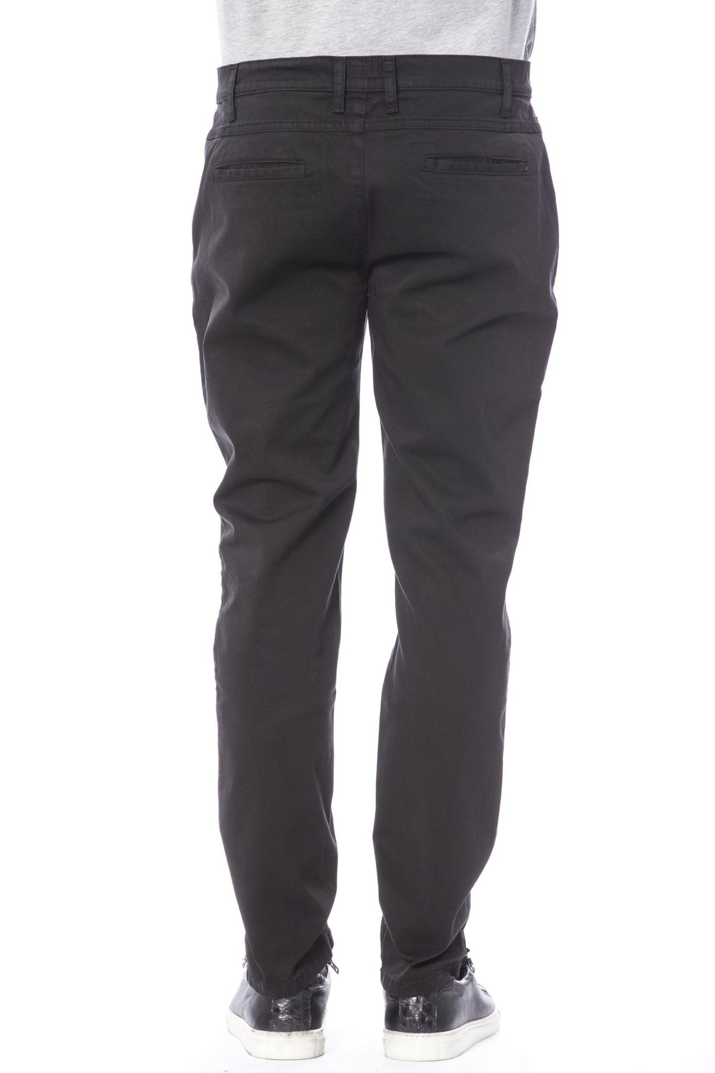 Elegant Black Chino Pants for Men