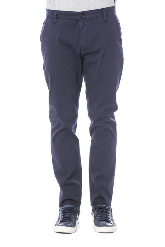 Elegant Blue Chino Trousers
