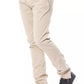Beige Slim Fit Chino Pants