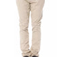Beige Slim Fit Chino Pants