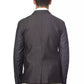 Chic Verri Single-Breasted Gray Blazer