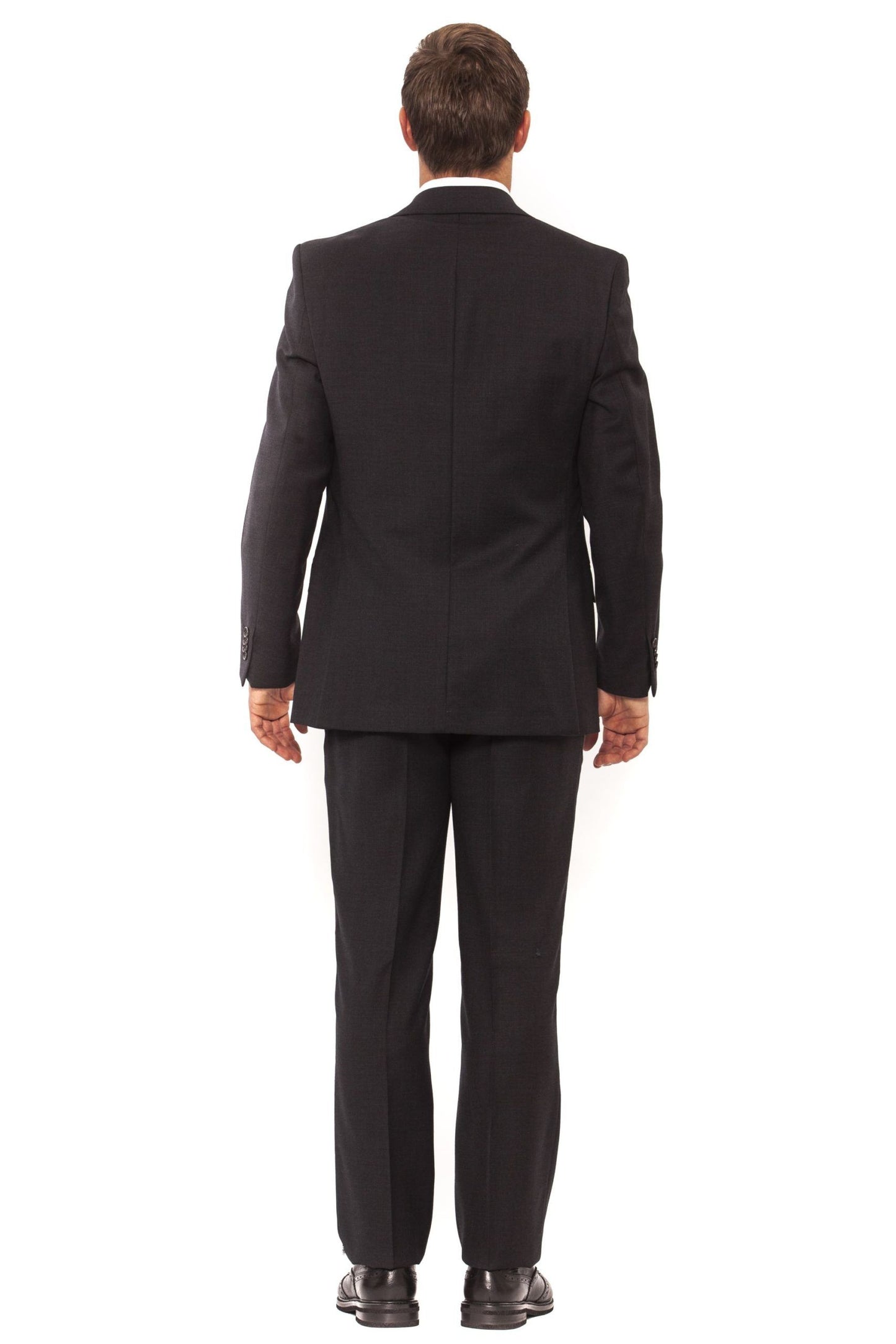 Elegance Unveiled: Classic Gray Three-Piece Suit
