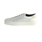 Pristine White Leather Luxury Sneakers