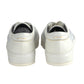 Pristine White Leather Luxury Sneakers