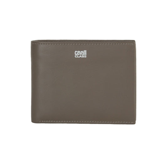 Taupe Elegance Leather Wallet