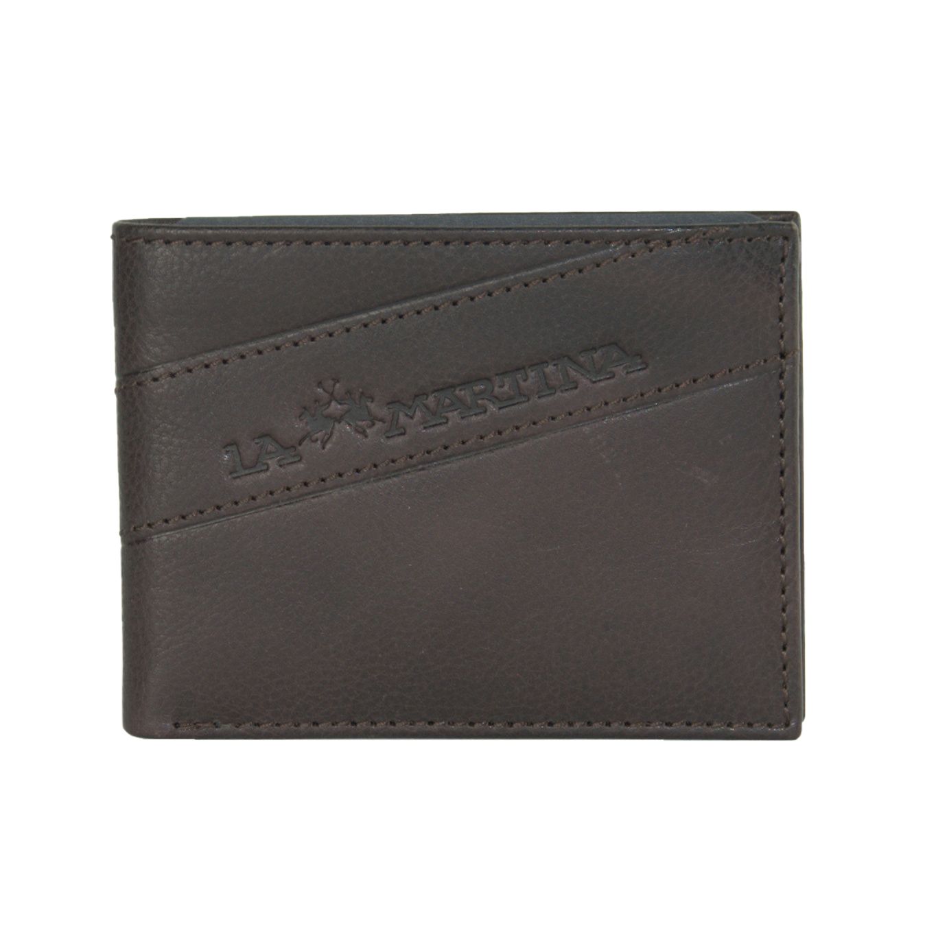 Elegant Dark Brown Calfskin Wallet