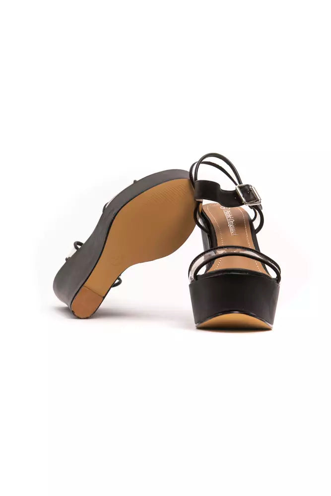 Elevate Your Look with Chic Transparent Wedge Sandals