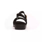 Golden Glitz Ankle Strap Sandals