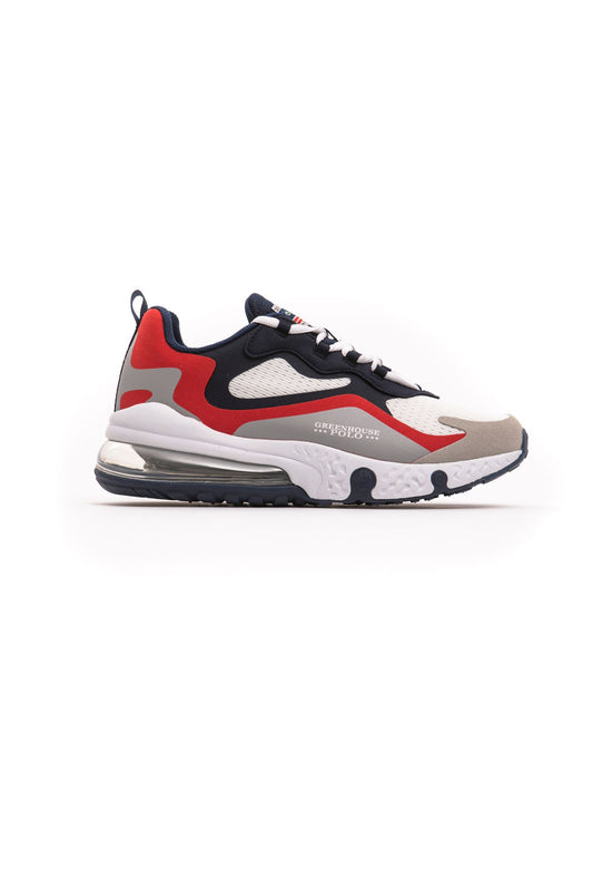 Air-Cushioned Comfort Red Sneakers