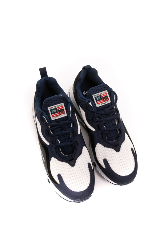 Air-Cushioned Blue Sneakers for Everyday Comfort