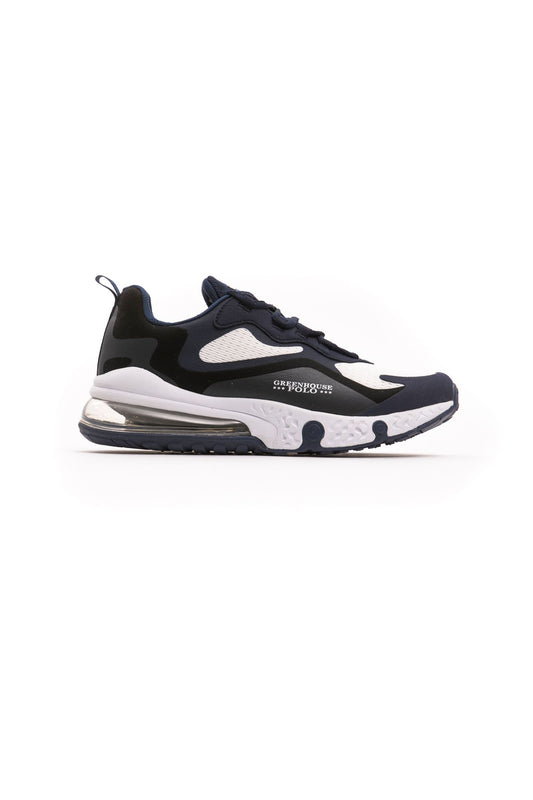 Air-Cushioned Blue Sneakers for Everyday Comfort