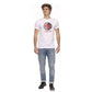 Elegant White Cotton T-Shirt with Logo Print