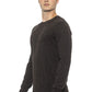 Elegant Melange Crew Neck Men's Sweater