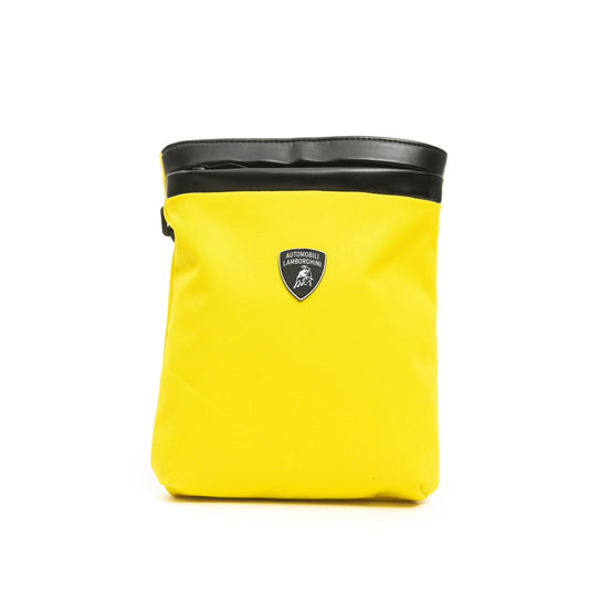 Sleek Yellow Satchel for the Modern Man
