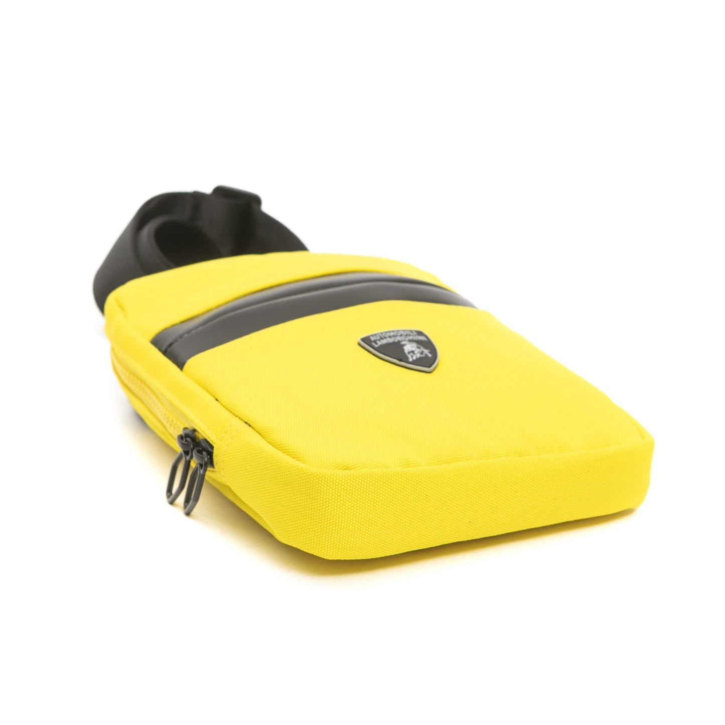 Sleek Yellow Satchel with Adjustable Strap