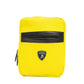 Sleek Yellow Satchel with Adjustable Strap