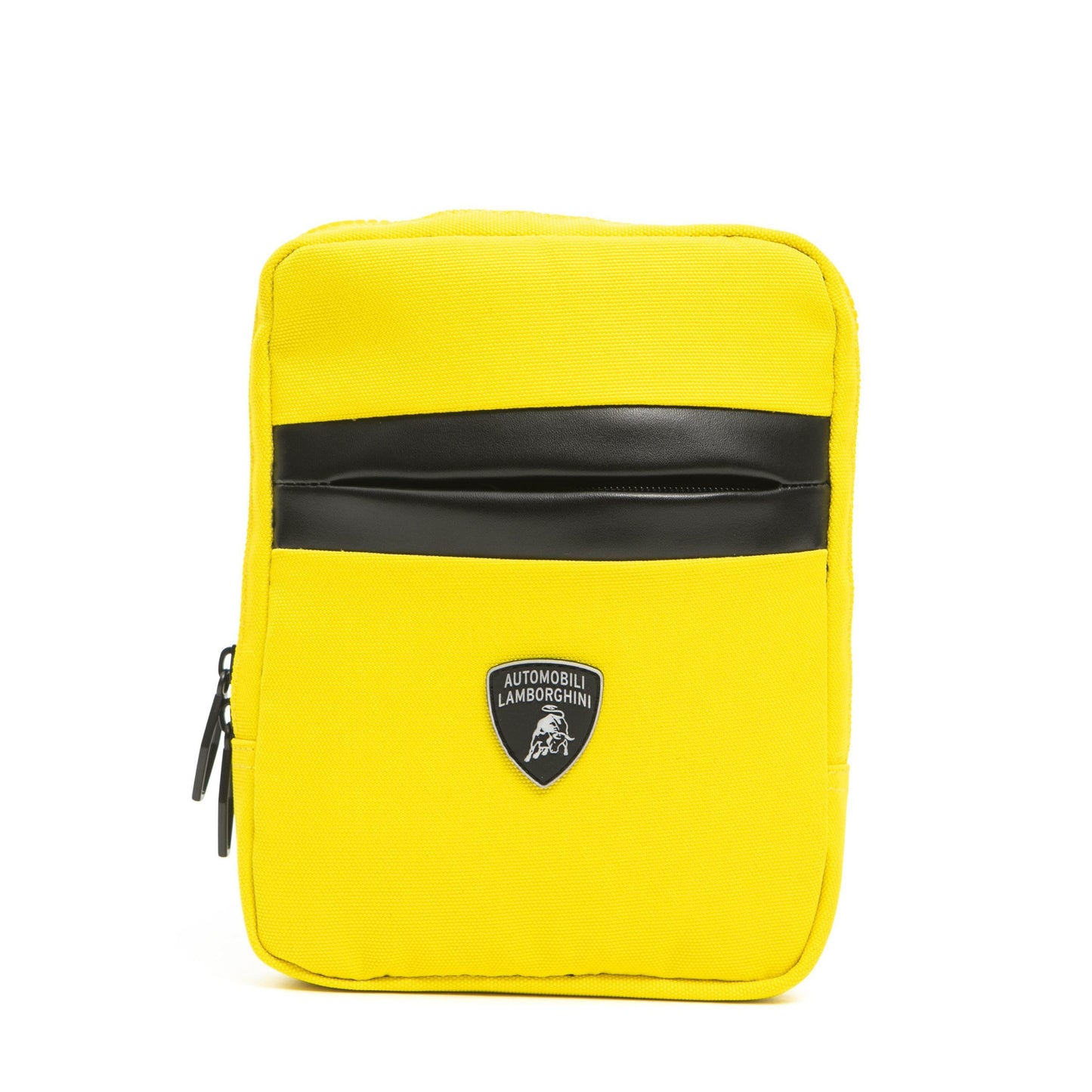 Sleek Yellow Satchel with Adjustable Strap