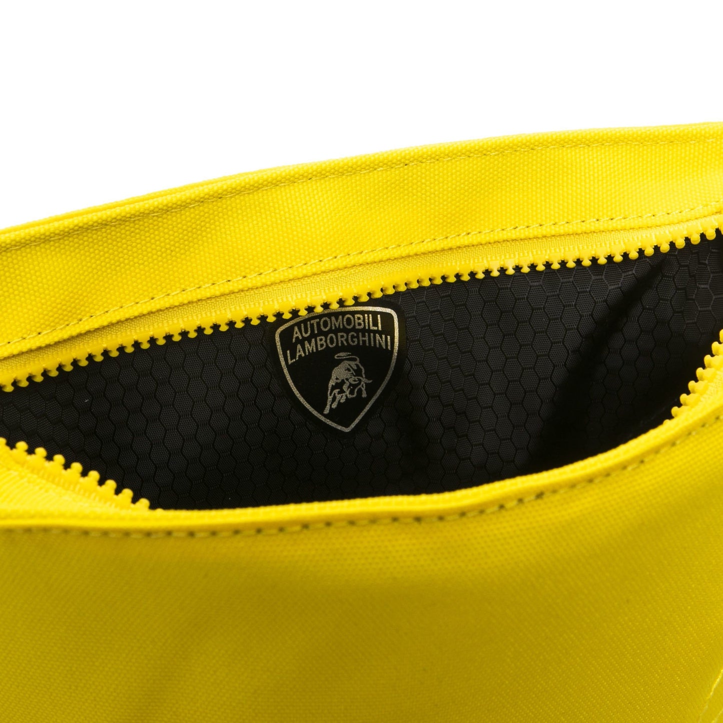 Sleek Yellow Satchel with Strap Flap Closure