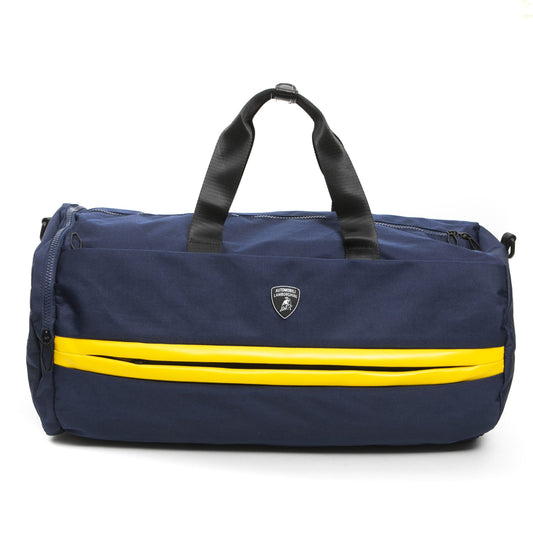 Sleek Blue Duffel with Ample Storage
