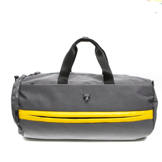 Elegant Gray Duffel Travel Bag
