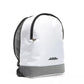 Exquisite White Backpack with Sleek Zip Closure