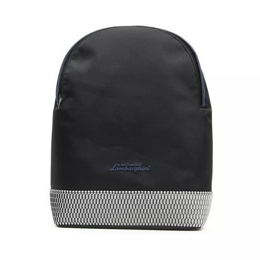 Sleek Black Backpack with Adjustable Straps